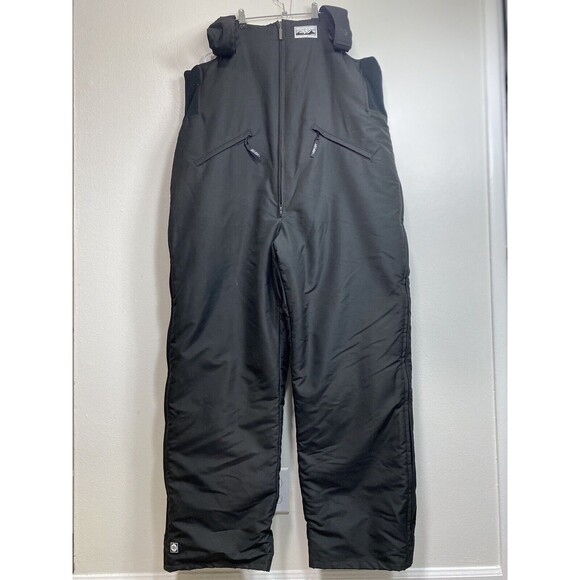 Ski-doo SnoGear Bombardier Men’s Snowmobile Ski Bibs/ Highpants Size XXL Black - Picture 1 of 15